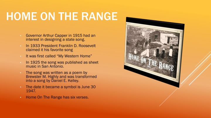 home on the range