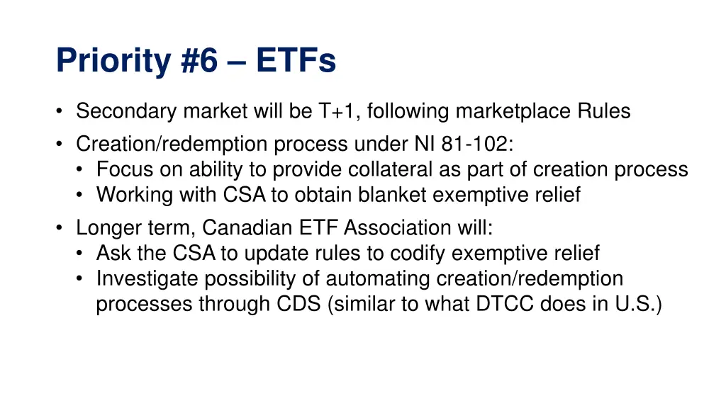 priority 6 etfs