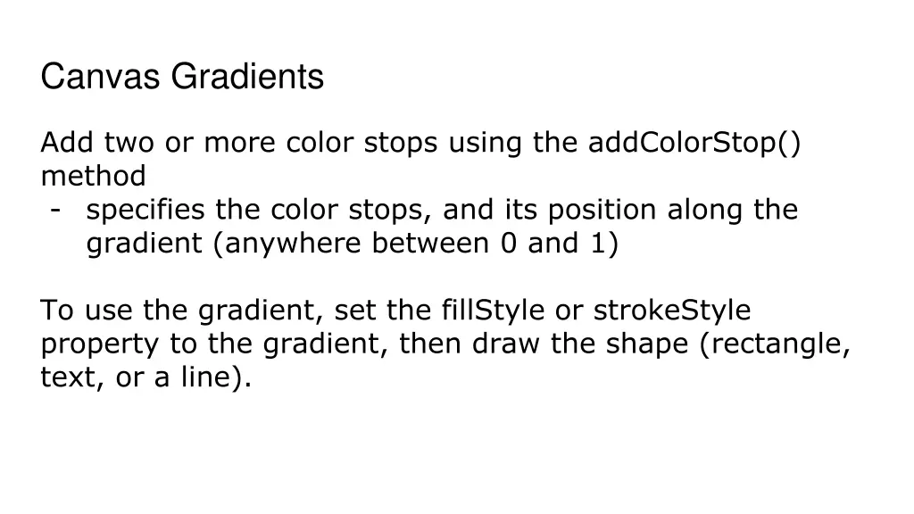 canvas gradients 2