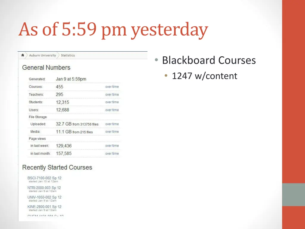 as of 5 59 pm yesterday