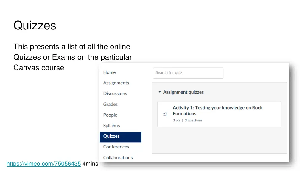 quizzes