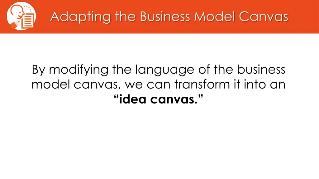 adapting the business model canvas 1