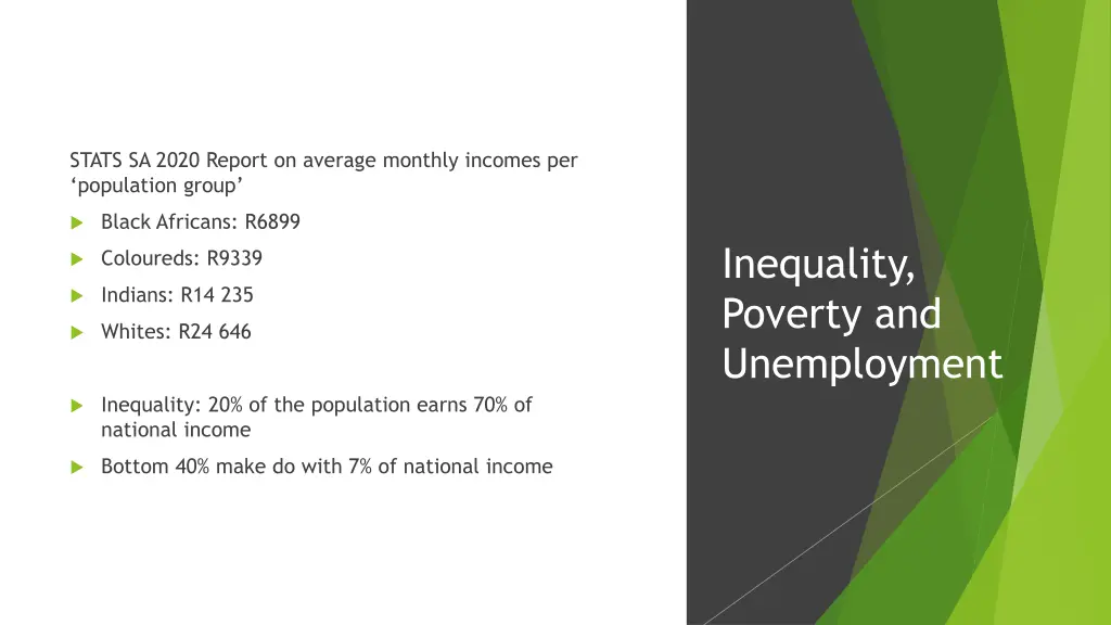 stats sa 2020 report on average monthly incomes