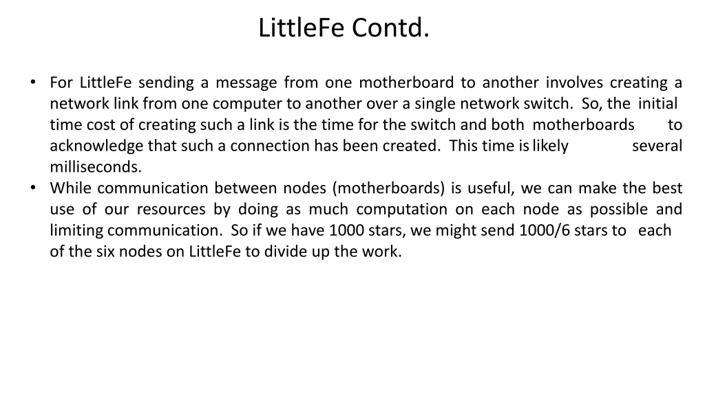 littlefe contd 1