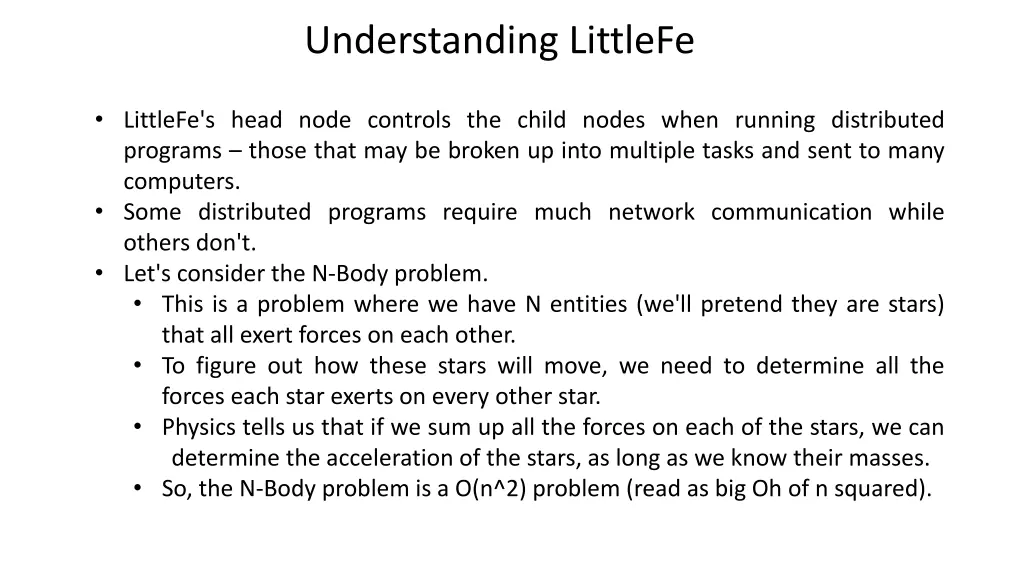 understanding littlefe
