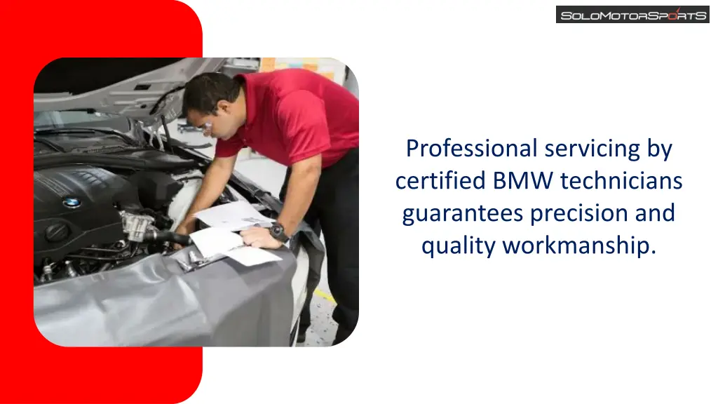 professional servicing by certified