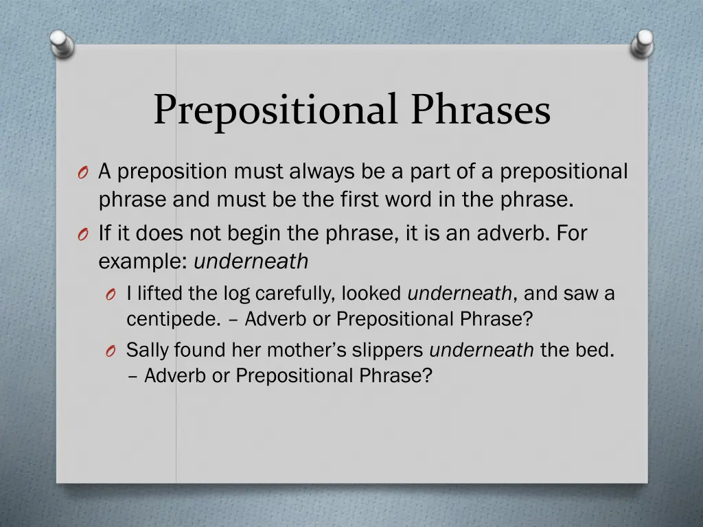 prepositional phrases 1