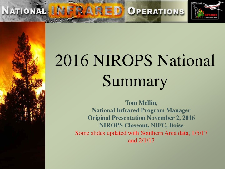 2016 nirops national summary