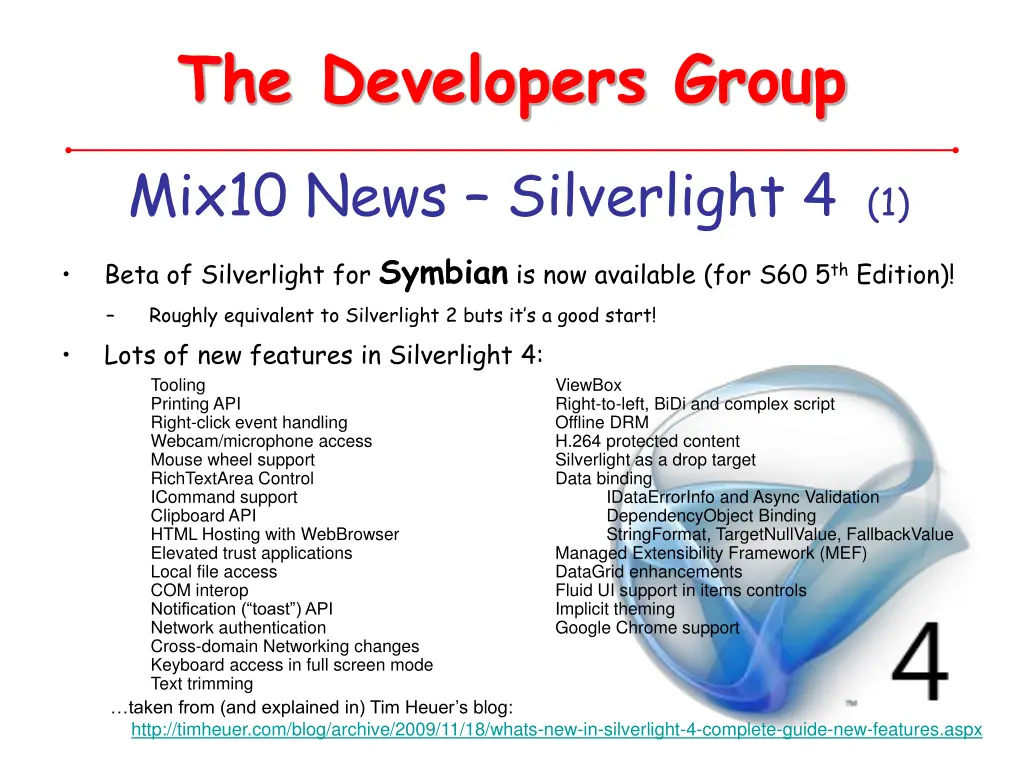 the developers group 1