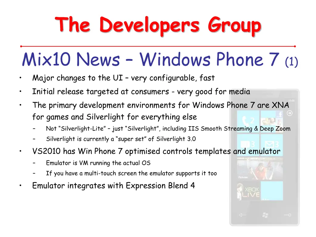 the developers group 2