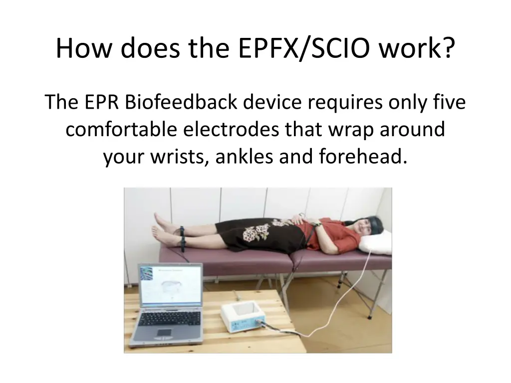 how does the epfx scio work