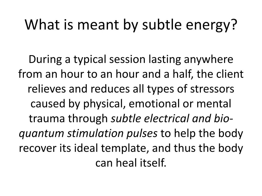 what is meant by subtle energy