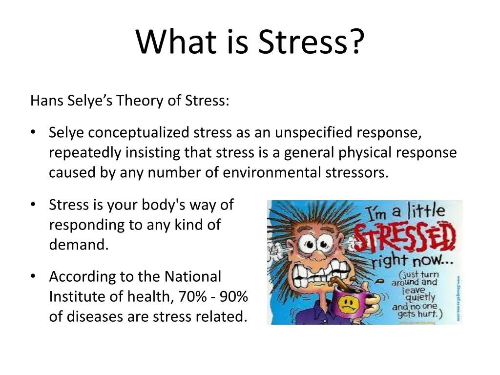 what is stress