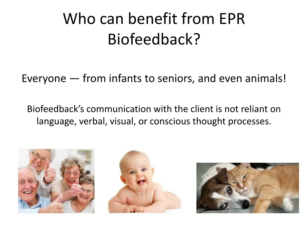 who can benefit from epr biofeedback