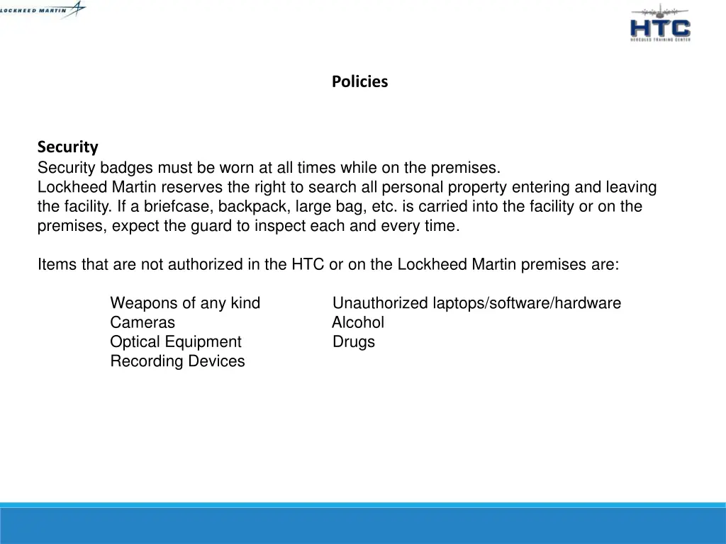 policies 1