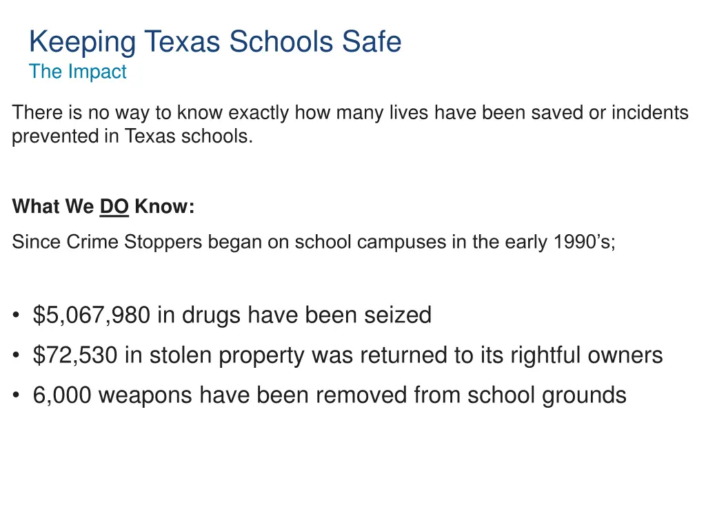keeping texas schools safe the impact