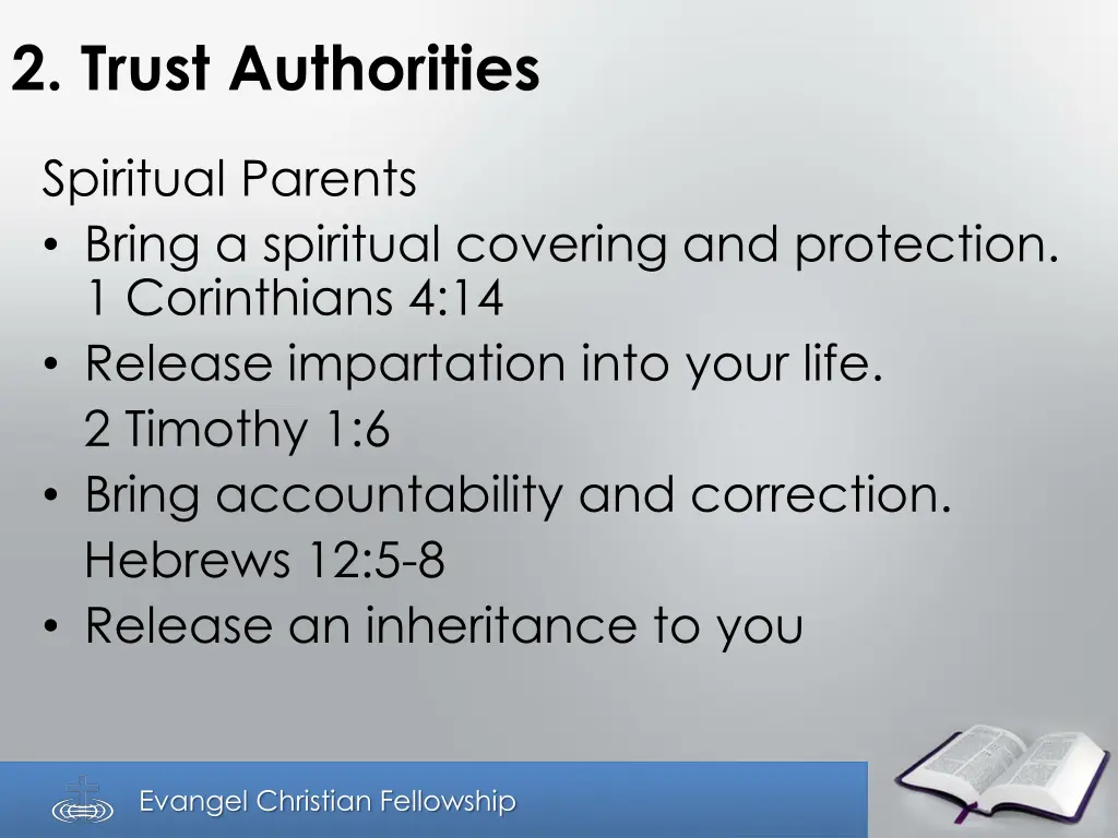 2 trust authorities 1