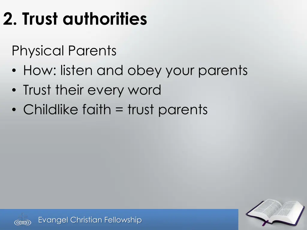 2 trust authorities
