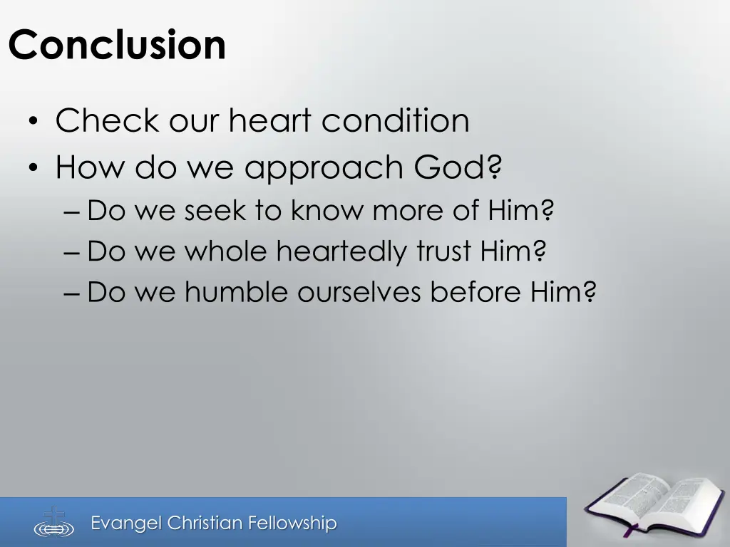 conclusion
