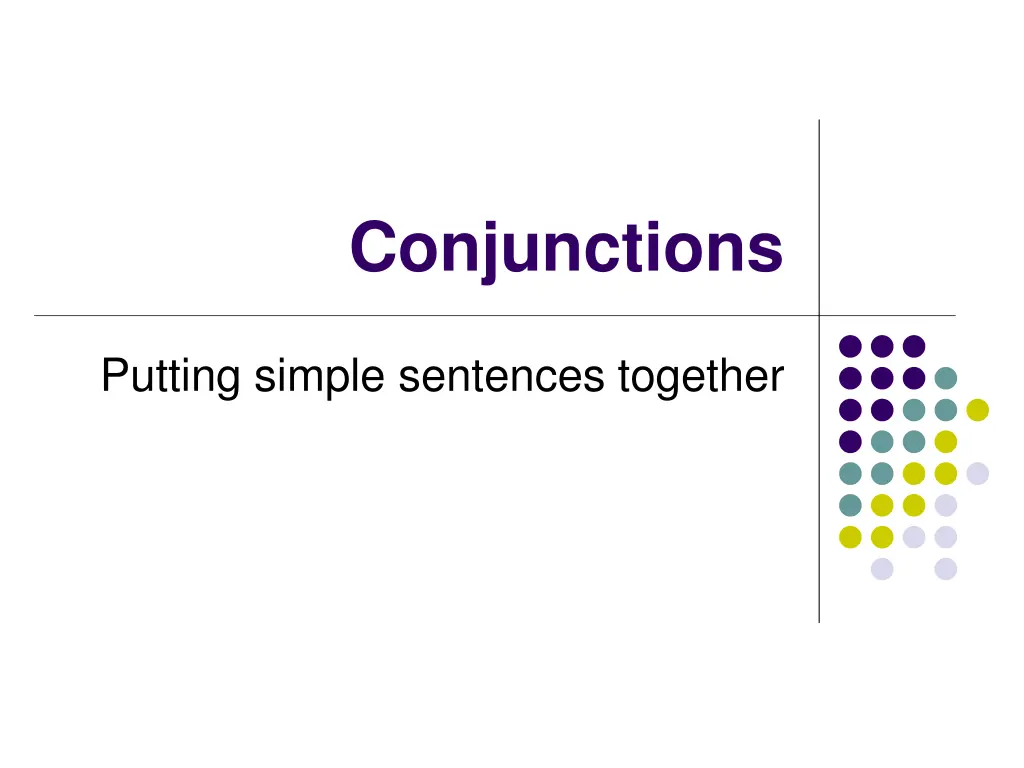 conjunctions