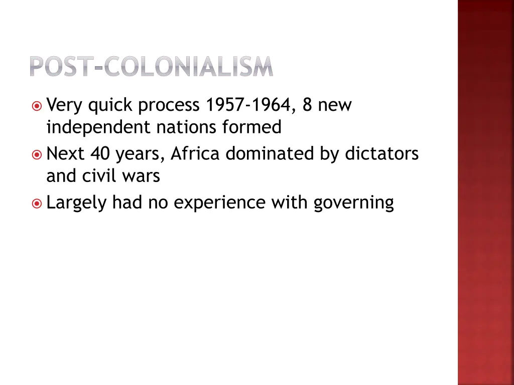 post colonialism