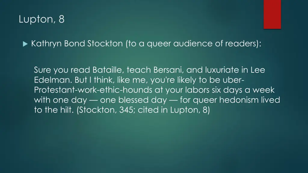 lupton 8