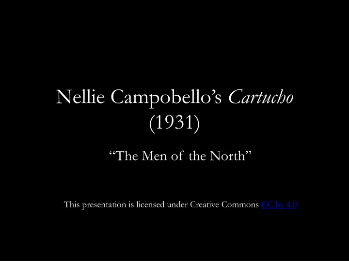 nellie campobello s cartucho 1931