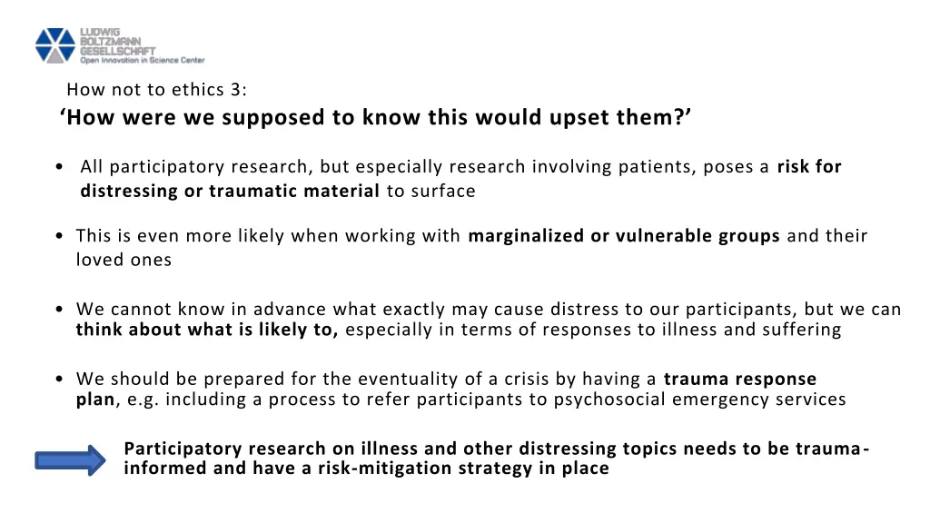 how not to ethics 3 how were we supposed to know