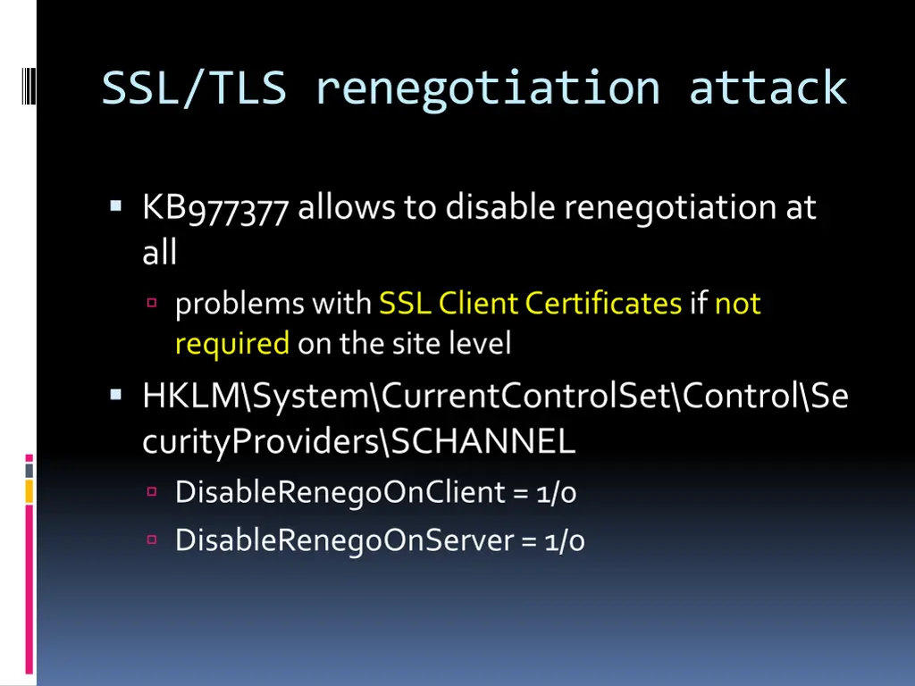 ssl tls renegotiation attack 5