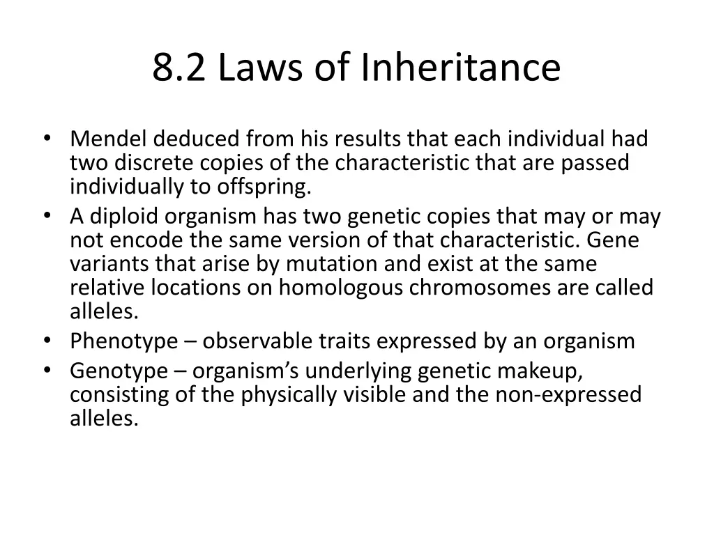 8 2 laws of inheritance