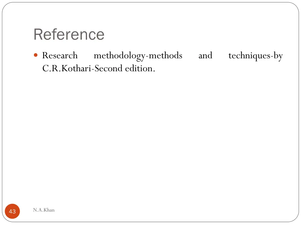 reference