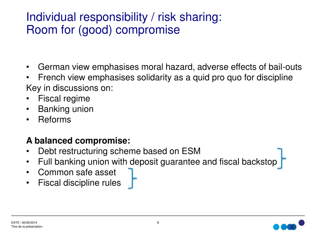 individual responsibility risk sharing room