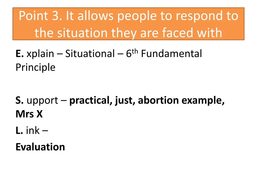 point 3 it allows people to respond