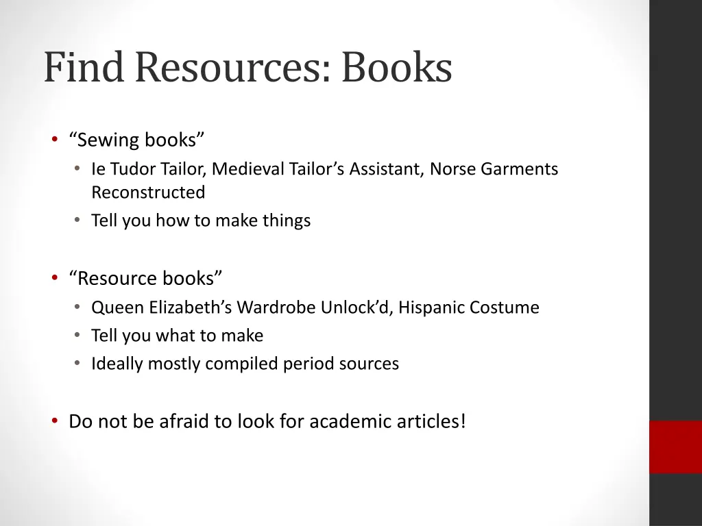 find resources books