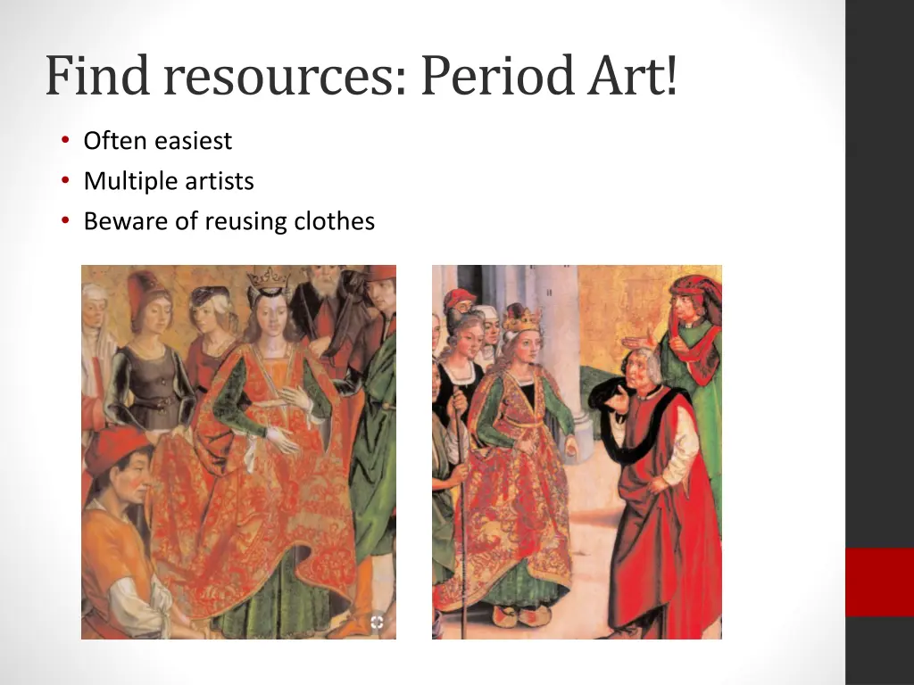 find resources period art