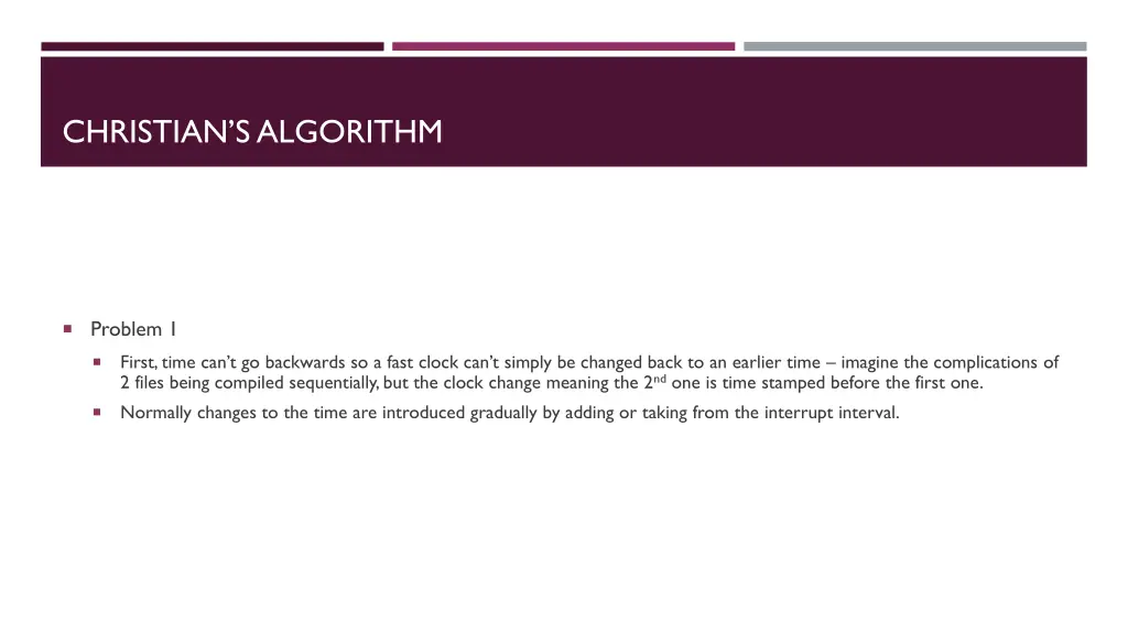 christian s algorithm 1