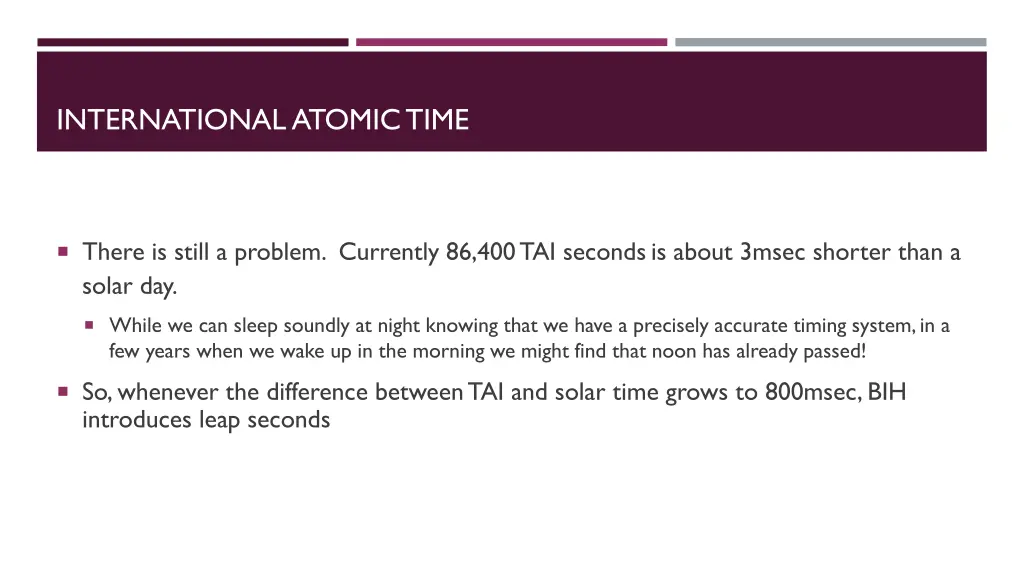 international atomic time