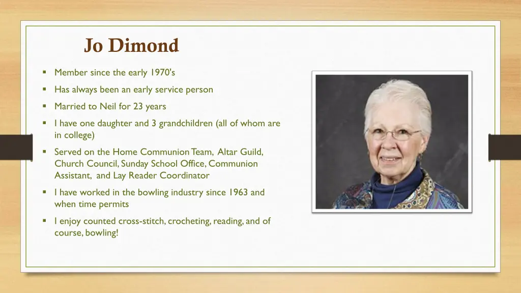 jo dimond