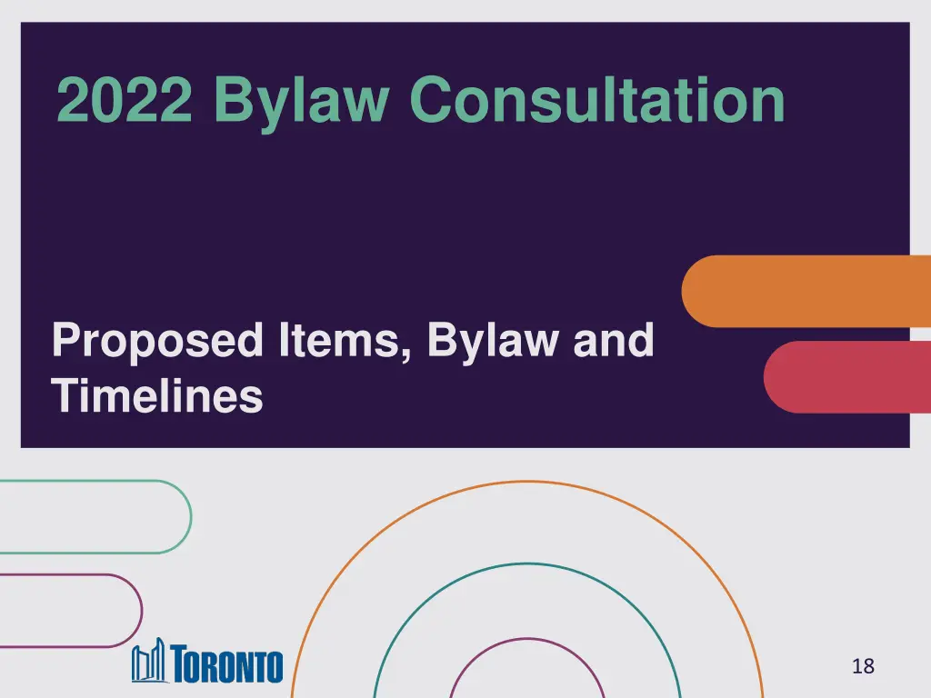 2022 bylaw consultation