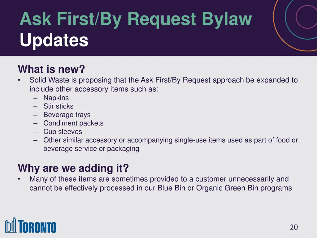 ask first by request bylaw updates