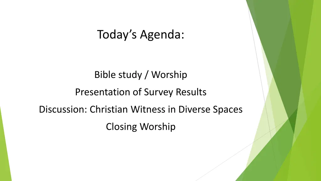 today s agenda 5