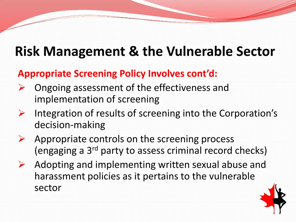 risk management the vulnerable sector 2