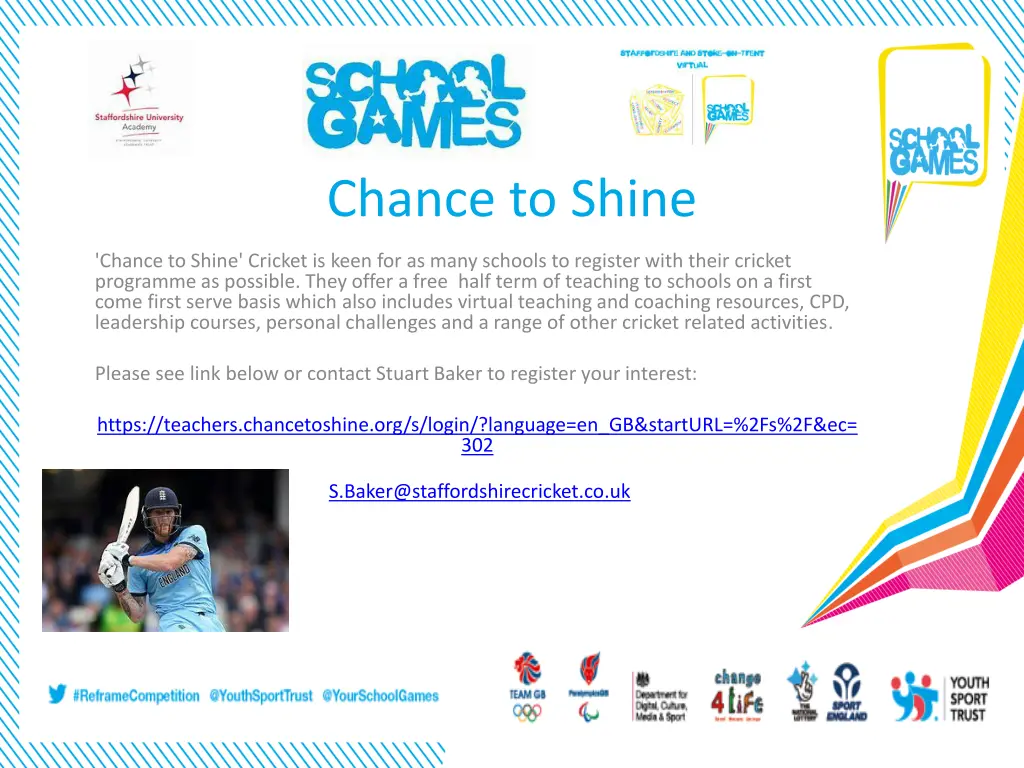 chance to shine