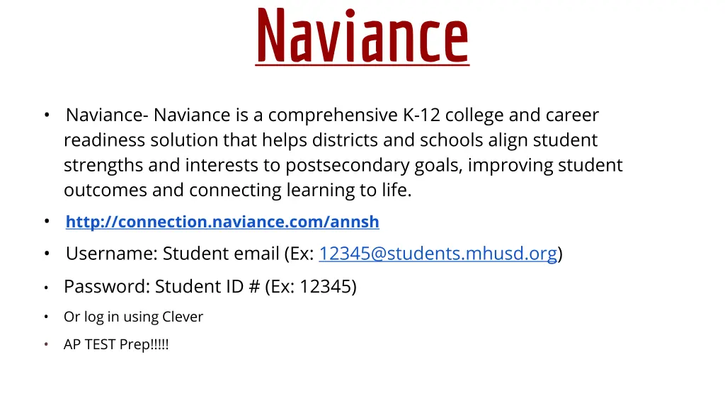 naviance