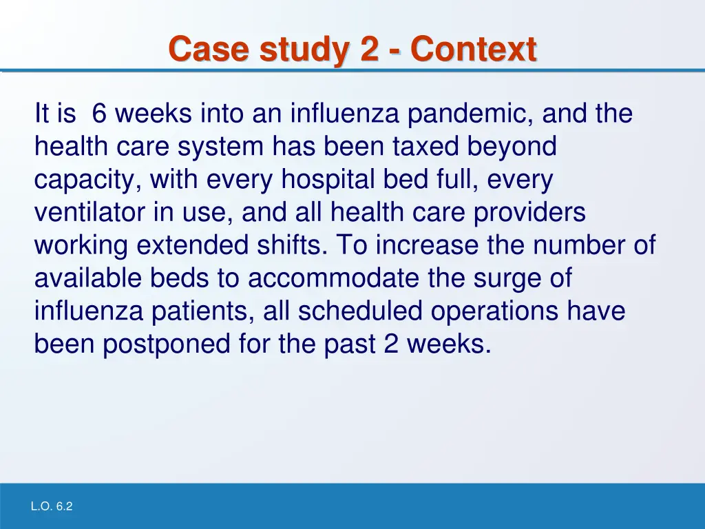 case study 2 context