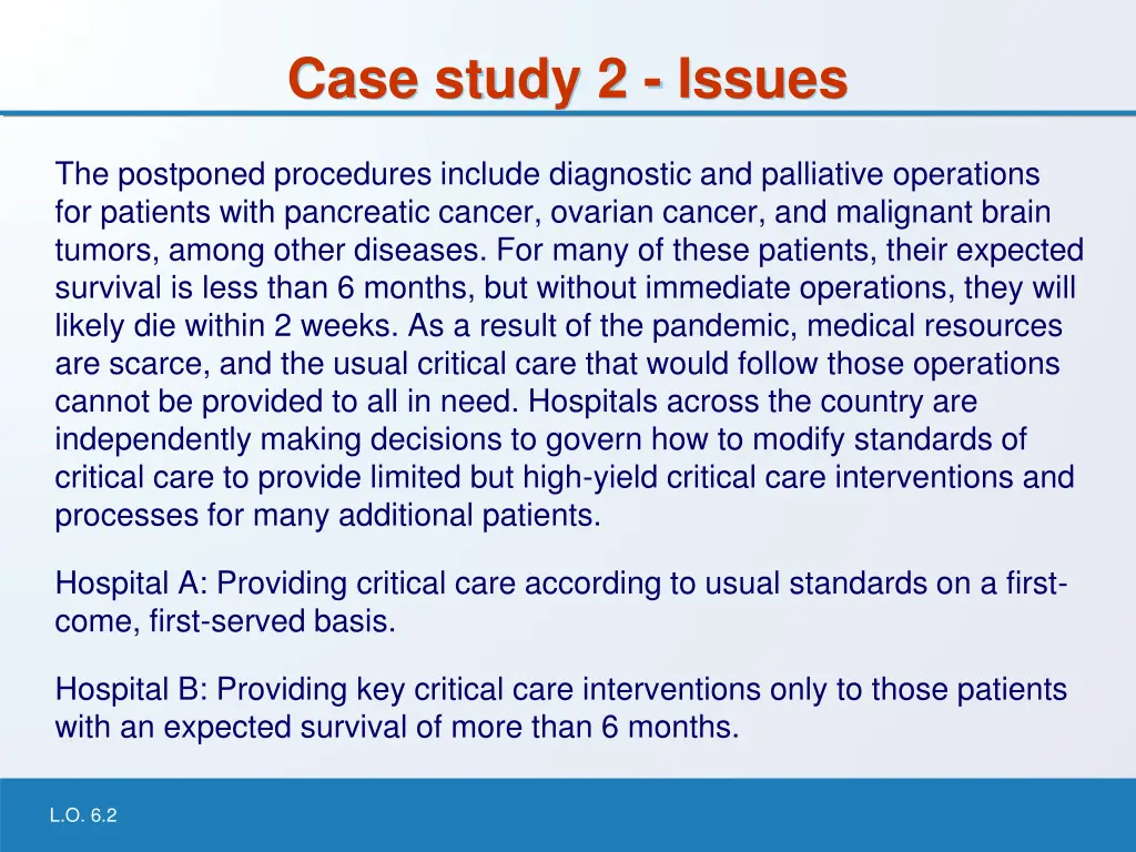 case study 2 issues