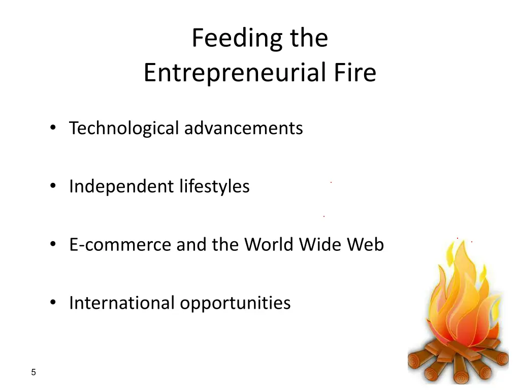 feeding the entrepreneurial fire 1