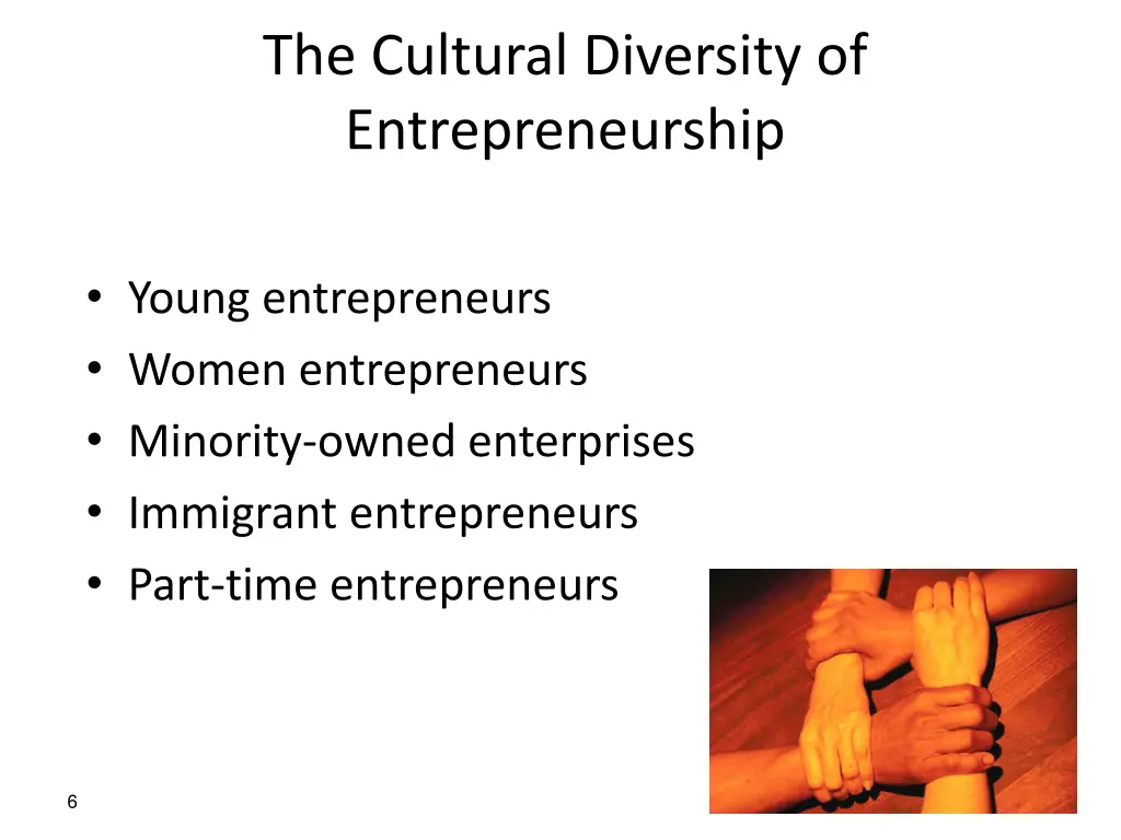 the cultural diversity of entrepreneurship
