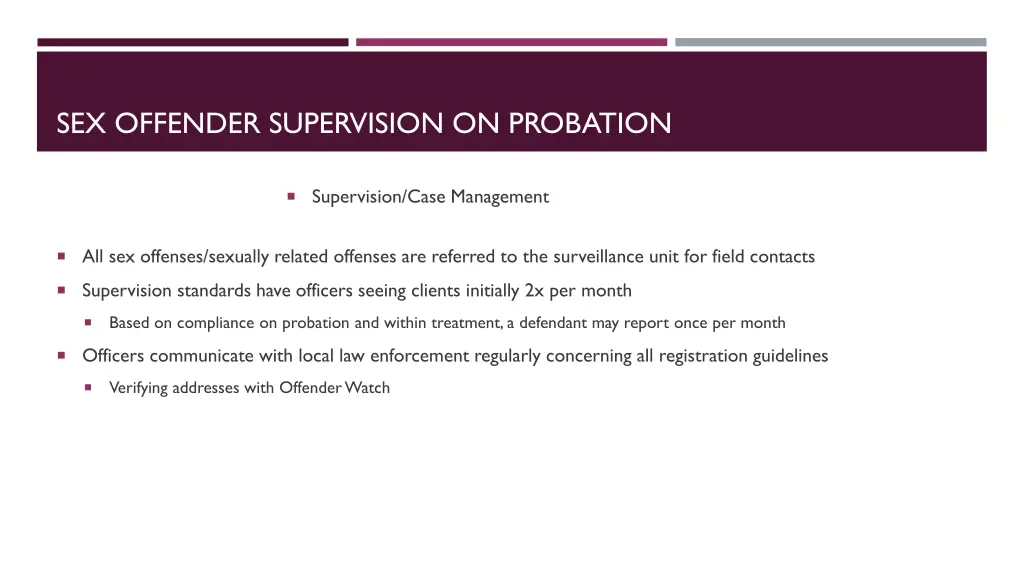 sex offender supervision on probation 1