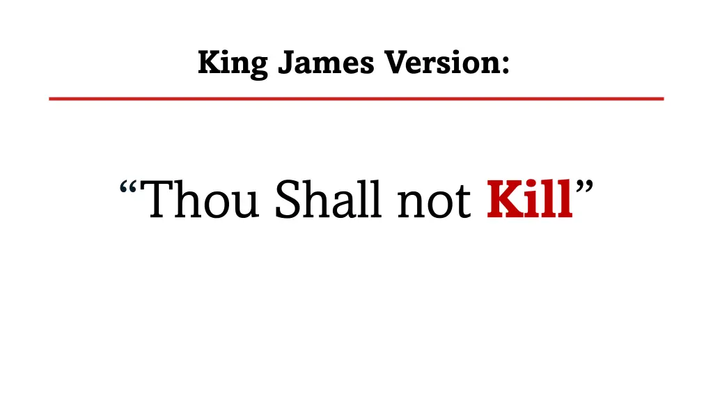 king james version